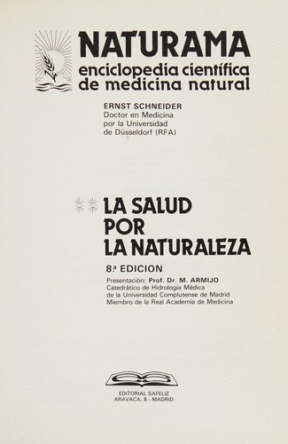 La salud por la naturaleza
