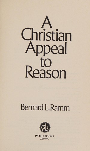 A Christian Appeal to Reason