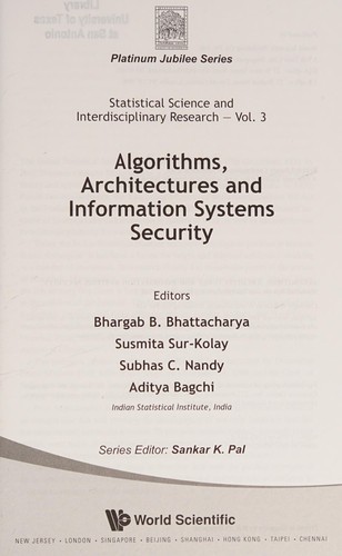 Algorithms, architectures and information systems security
