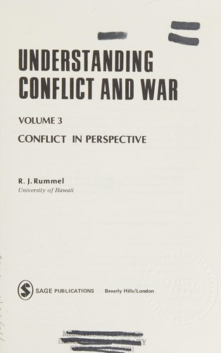 Conflict in Perspective (Understanding Conflict and War)