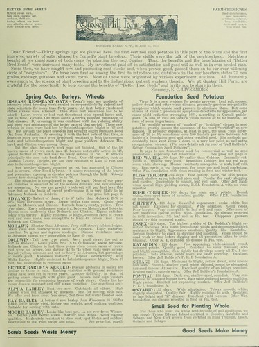 Better bred seeds for your 1950 plantings