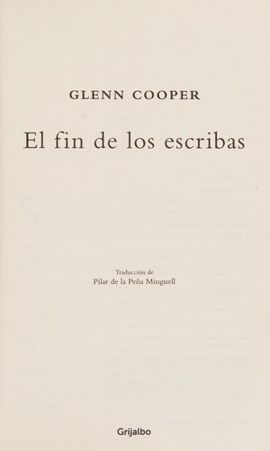 El fin de los escribas