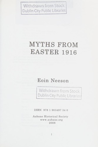 Myths from Easter 1916