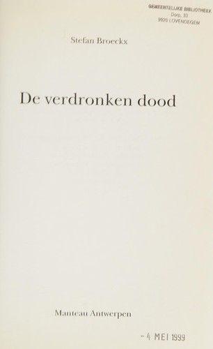 De verdronken dood
