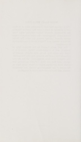 When eight bells toll