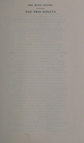 The trio sonata.