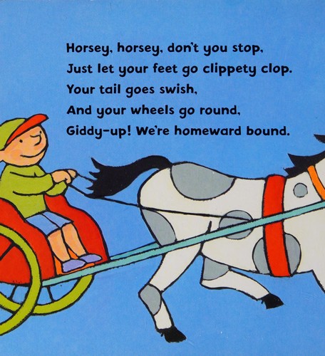 Horsey, horsey, don't you stop