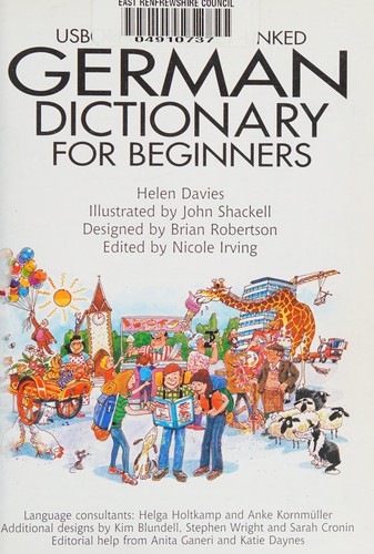 Usborne's Internet-Linked German Dictionary for Beginners (Beginner's Language Dictionaries)