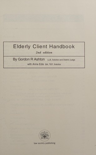 The Elderly Client Handbook