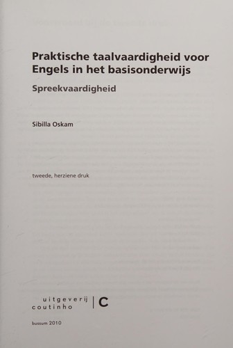 Praktische taalvaardigheid voor Engels in het basisonderwijs