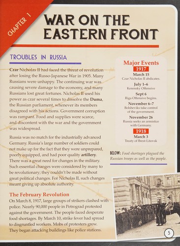 World War I, 1917-1918