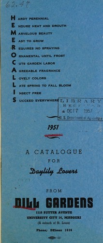 A catalogue for daylily lovers