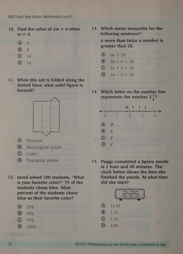 ISAT coach new edition