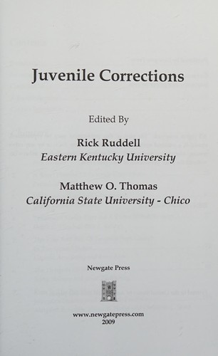 Juvenile corrections