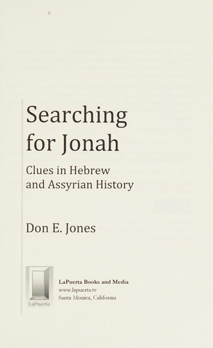 Searching for Jonah