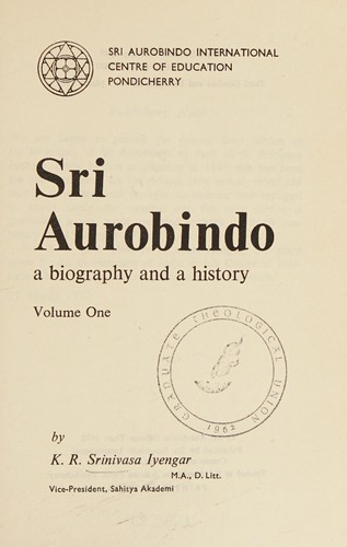 Sri Aurobindo