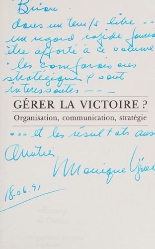 Gérer la victoire?