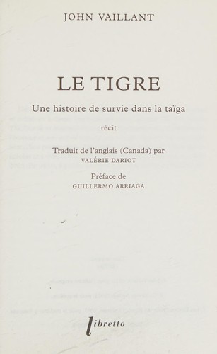 Le tigre