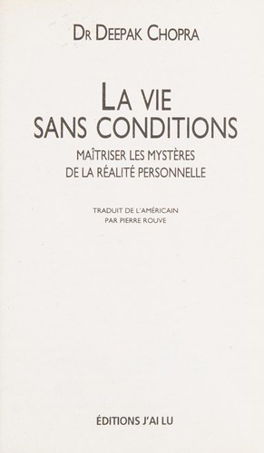 La vie sans conditions
