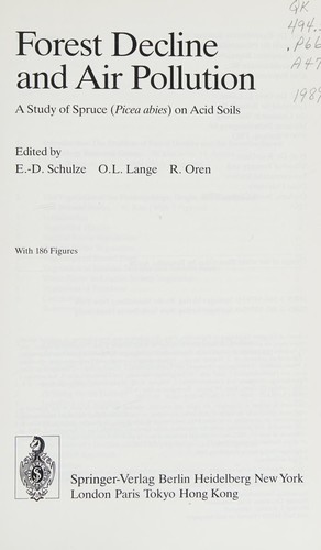 Forest decline and air pollution