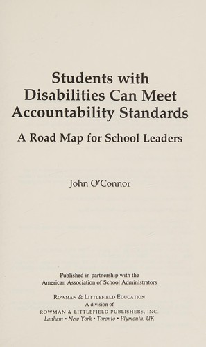 Students with disabilities can meet accountability standards