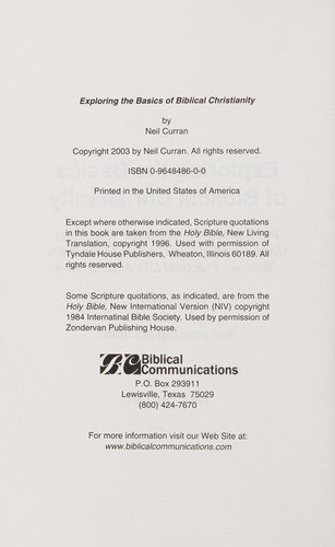 Exploring the Basics of Biblical Christianity