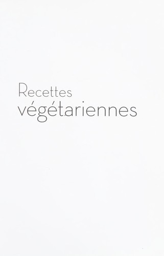 Recettes végétariennes