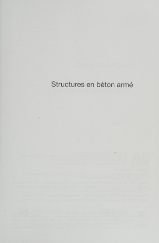 Structures en béton armé