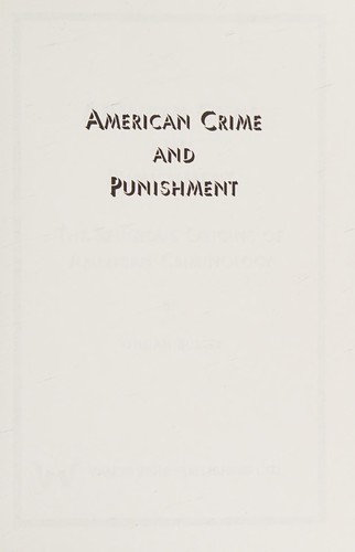 American crime and punishment