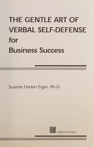 Gentle Art of Verbal Self Defense for Business Success