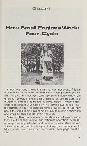 Easi-guide til small gasoline engines