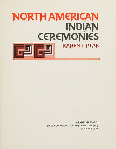 North american indian ceremonies