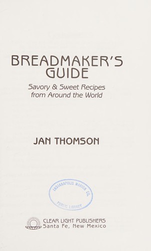 Breadmaker's guide