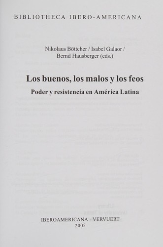 Los buenos, los malos y los feos