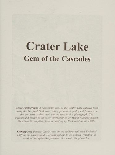 Crater Lake, gem of the Cascades