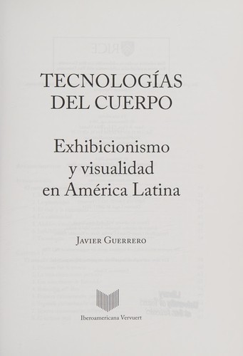 Tecnologías del cuerpo