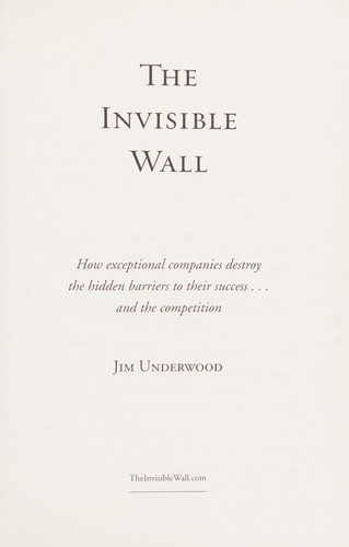 The invisible wall