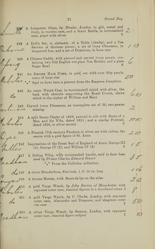 Old English silver, objects of vertu