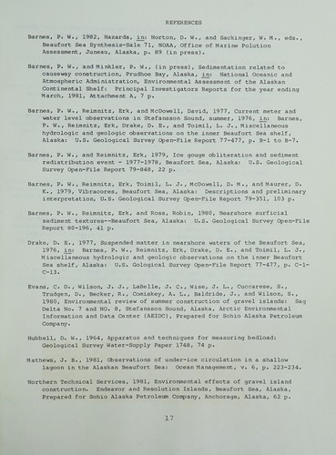 High rates of bedload transport measured from infilling rate of large strudel-scour craters in the Beaufort Sea, Alaska