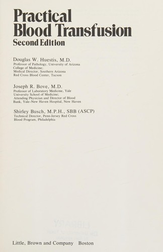 Practical blood transfusion