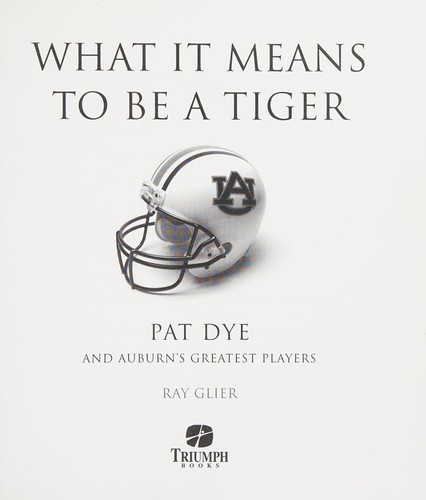 What it means to be a Tiger