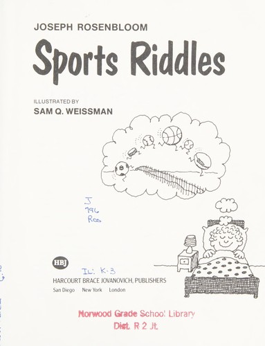 Sports riddles