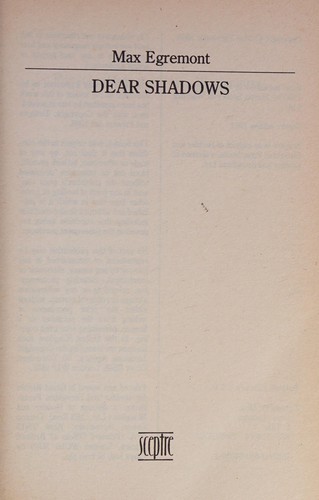Dear Shadows