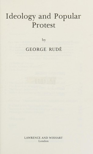 Ideology and Popular Protest: