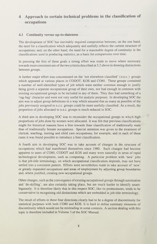 Standard occupational classification.