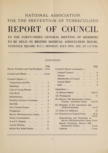 Report of Council