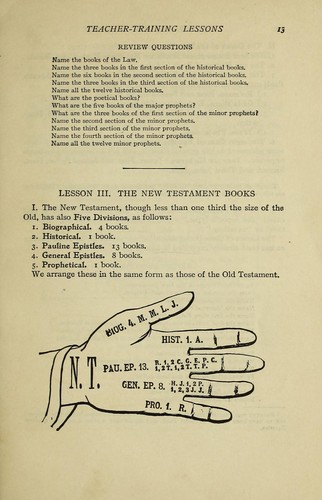 Hurlbut's teacher-training lessons for the Sunday school