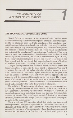 Basic boardsmanship (School board library series)