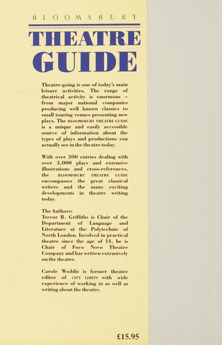 The Bloomsbury Theatre Guide