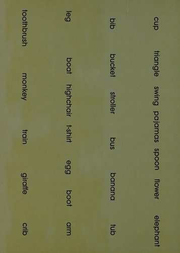 I Can Learn 25 Words 1 (I Can Learn Twenty-Five Words)